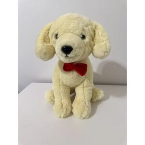 FAO Schwarz Puppy Dog Plush Golden Retriever Yellow Lab 10" Stuffed Animal